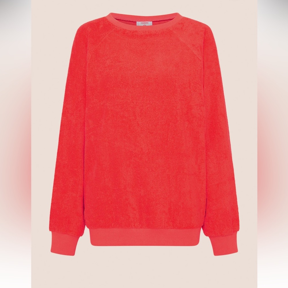 Terry Cruise Jumper - Rosso  Orange SZM